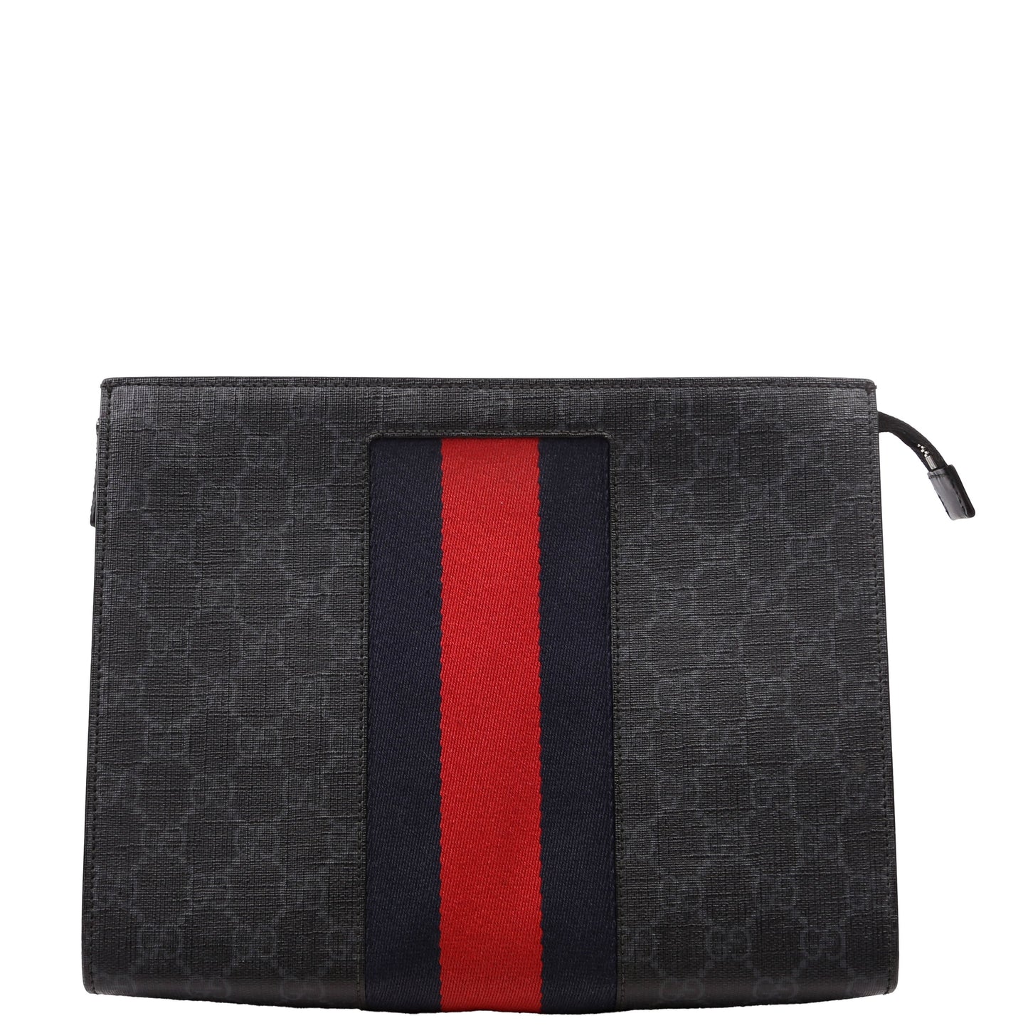 Gucci  GG Supreme Web Pouch Black