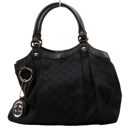 Gucci  Sukey GG Canvas Medium Black