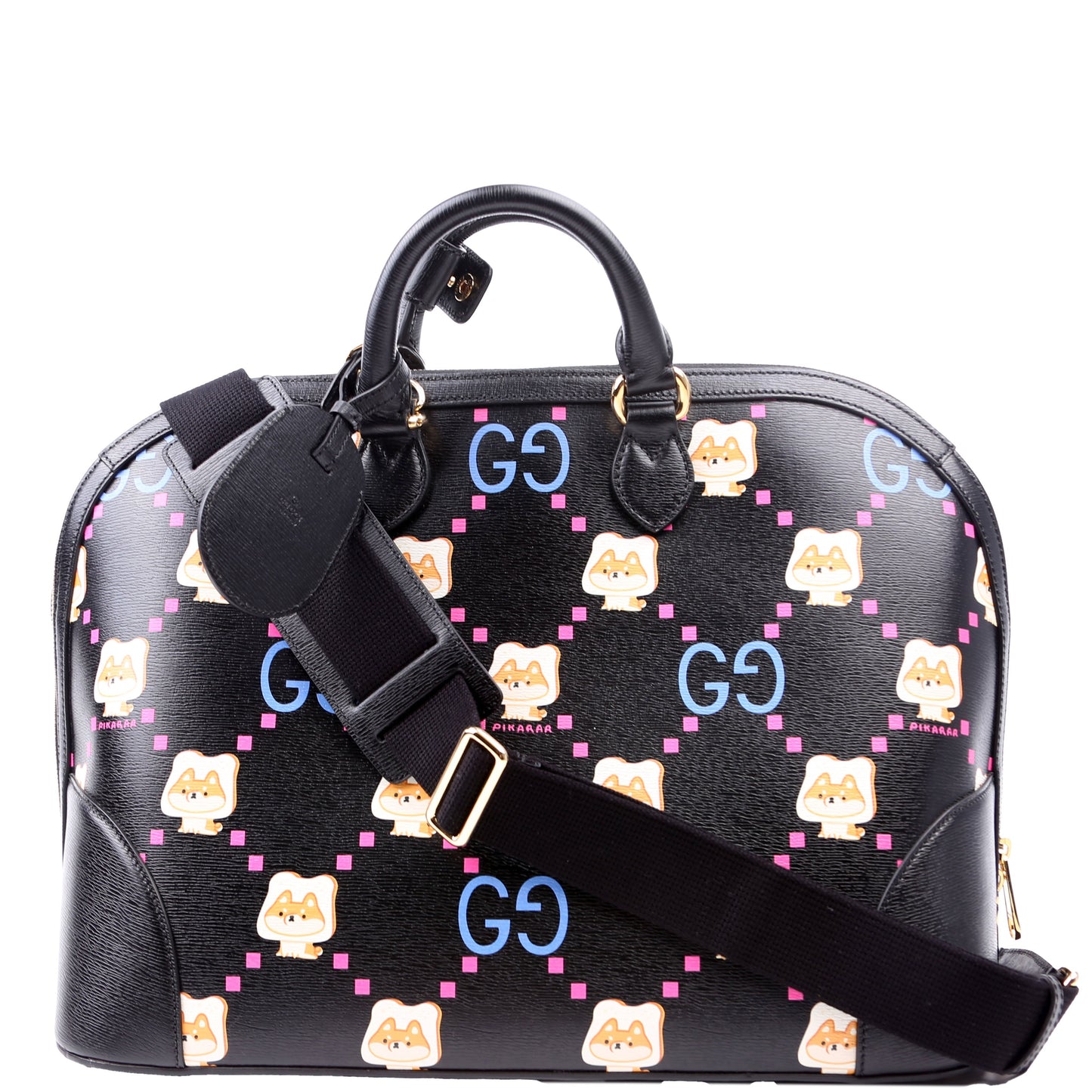 Gucci  Dome Satchel Pikarar Black