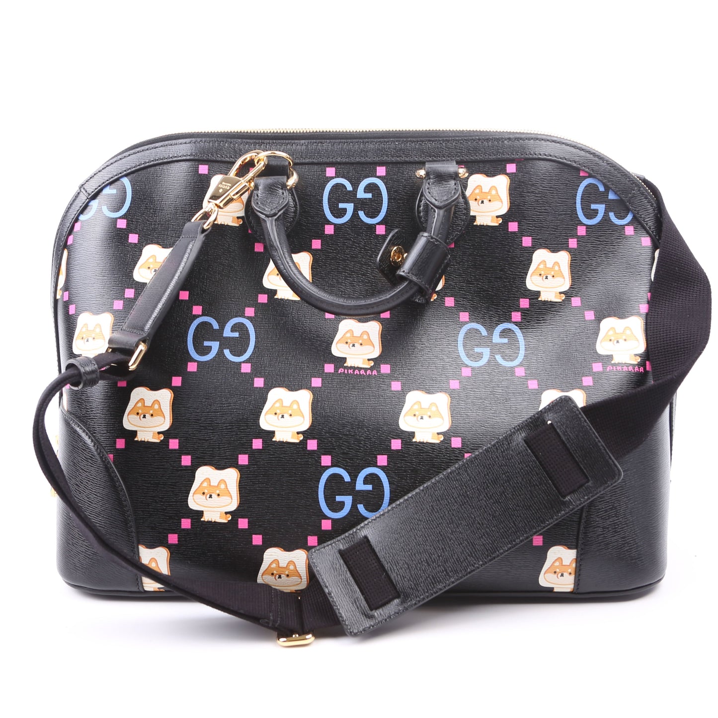 Gucci  Dome Satchel Pikarar Black