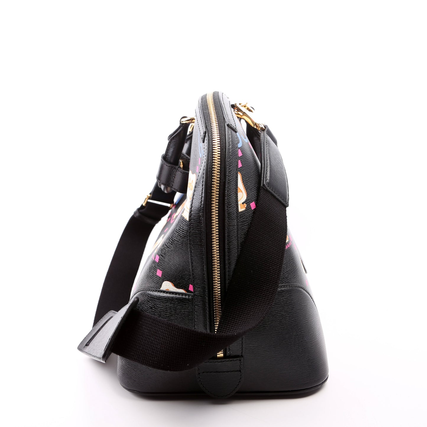 Gucci  Dome Satchel Pikarar Black