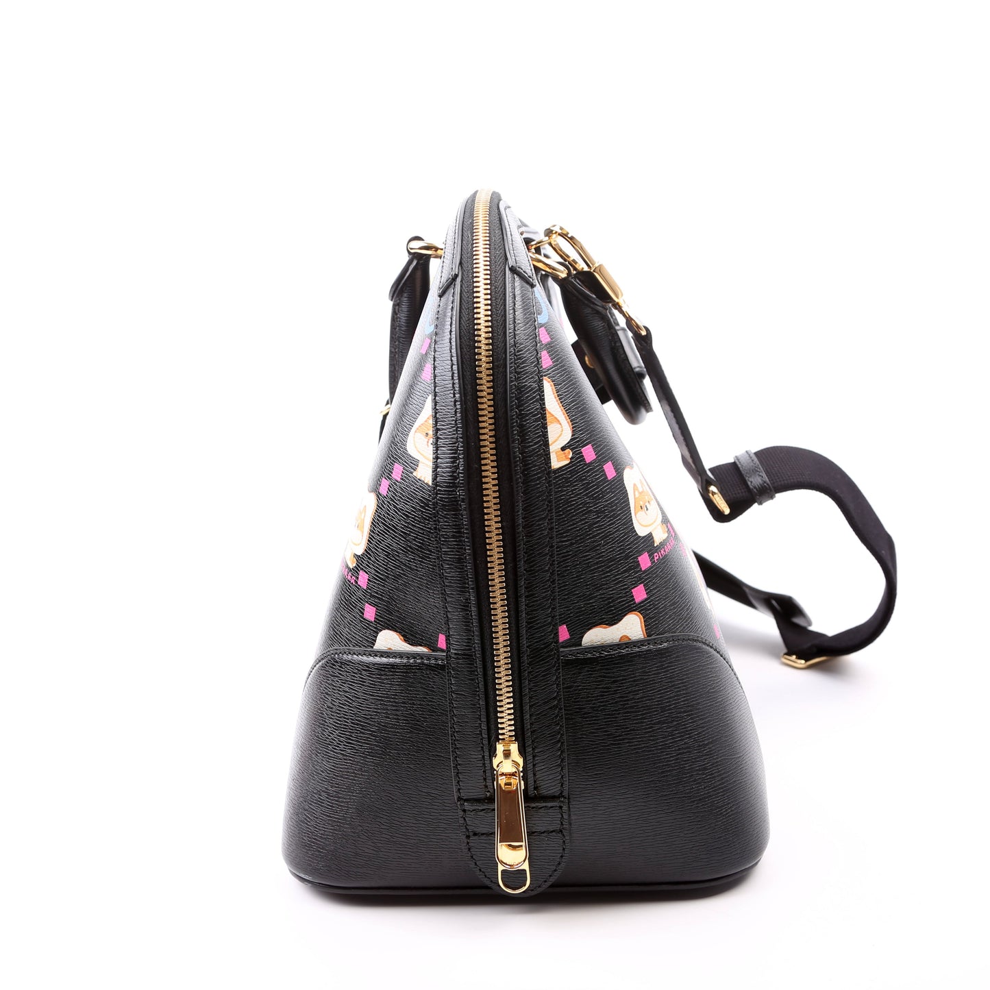 Gucci  Dome Satchel Pikarar Black