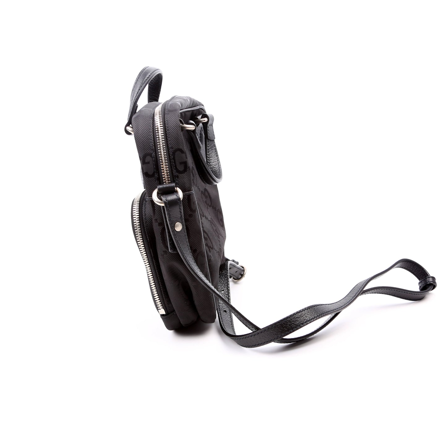 Gucci  GG Nylon Off the Grid Shoulder Bag Black