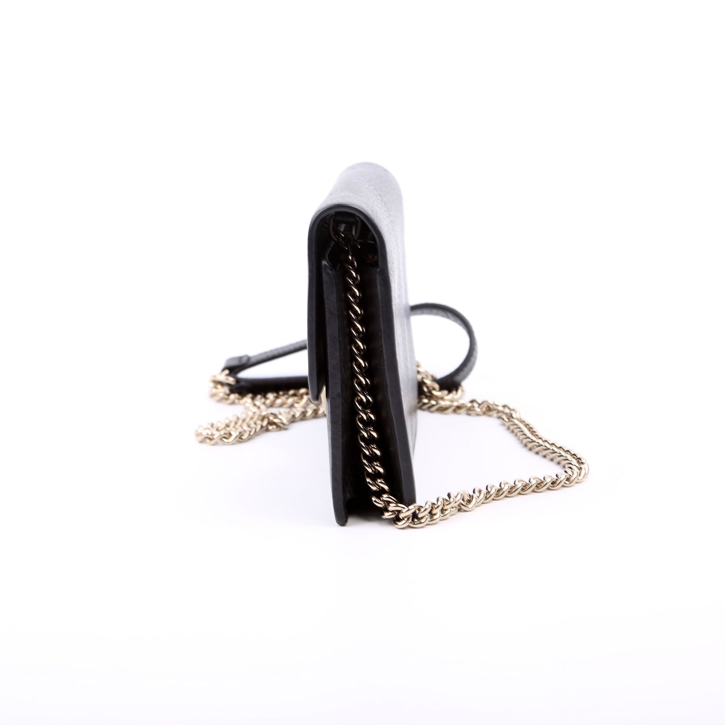 Gucci  Interlocking G Chain Wallet Black