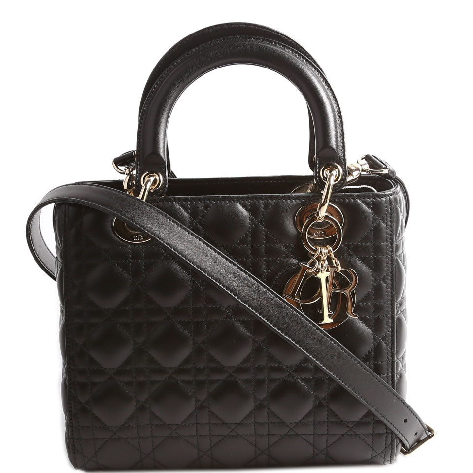 Lady Dior Medium Lambskin Newer