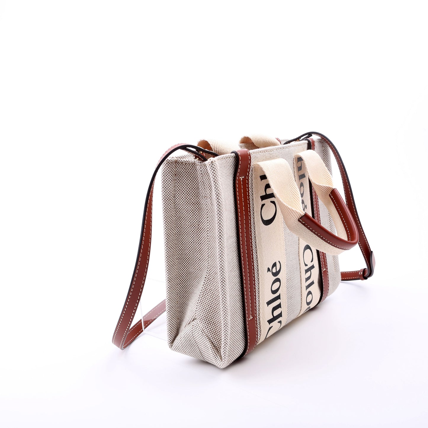 Woody Ribbon Tote Small