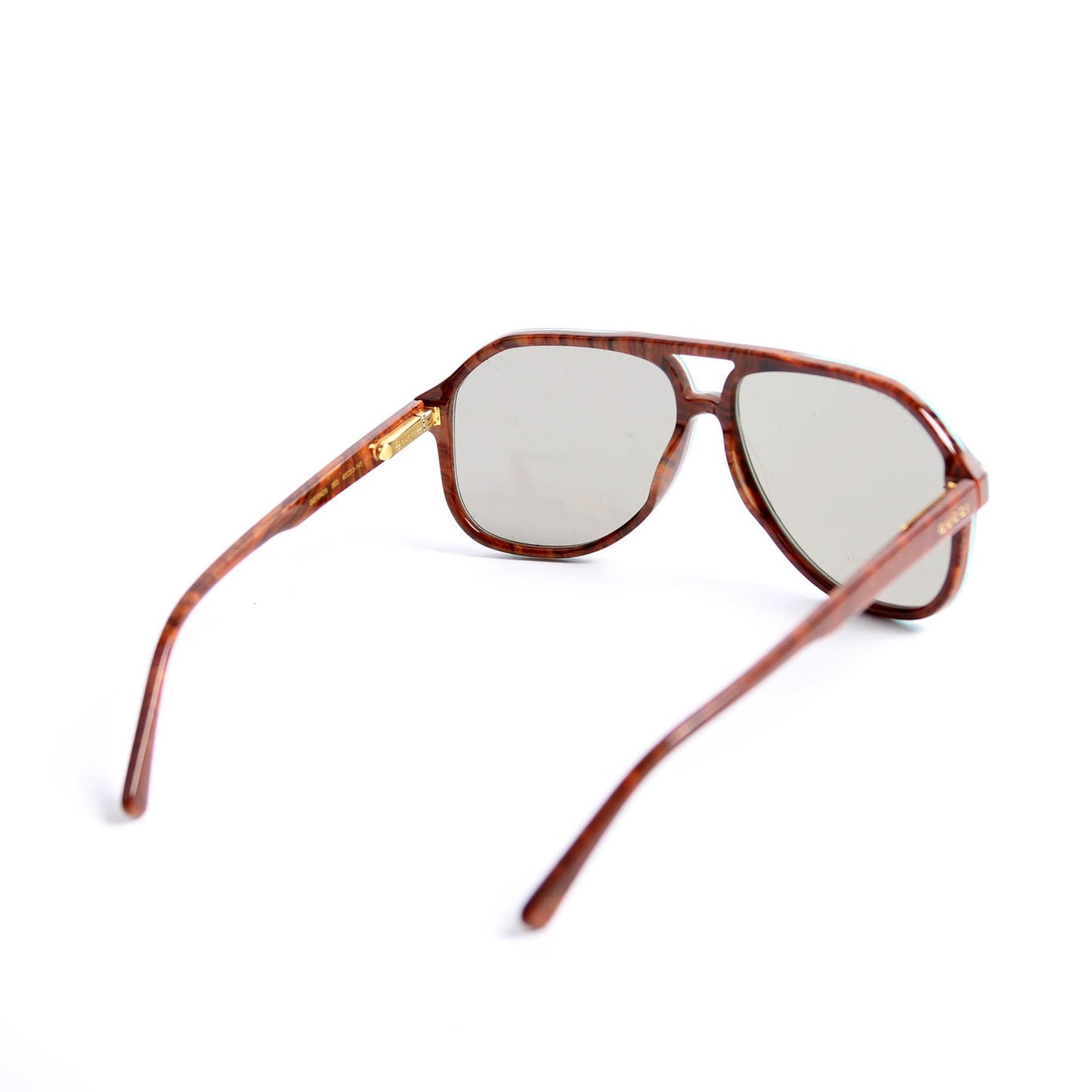 Gucci GGS Aviator Sunglasses Brown