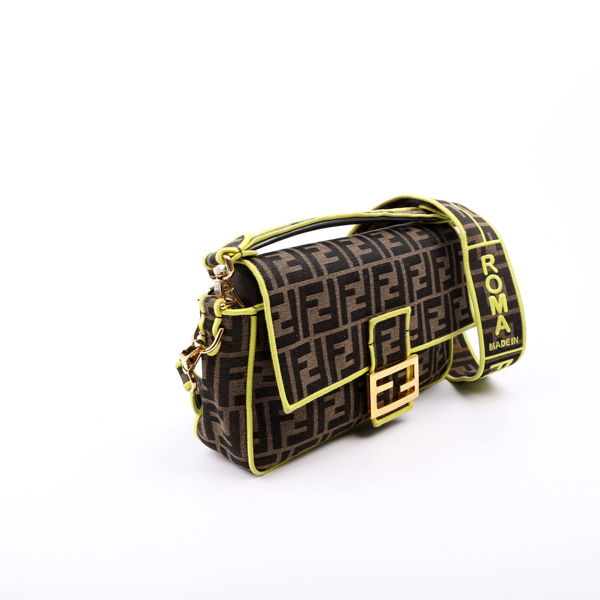 FF Jacquard Baguette Brown/Green