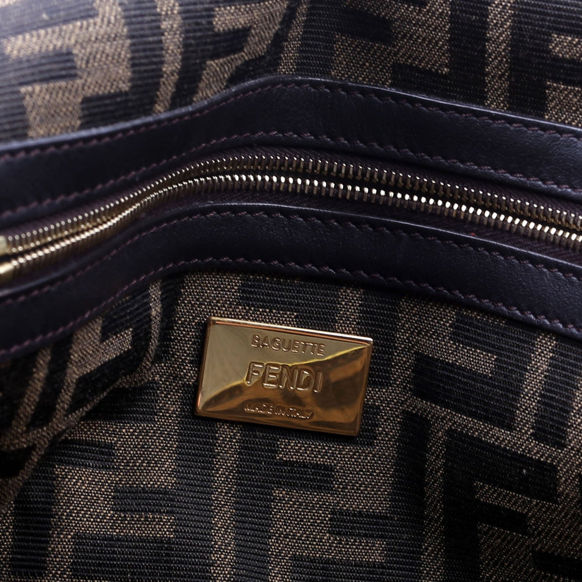 FF Jacquard Baguette Brown/Green