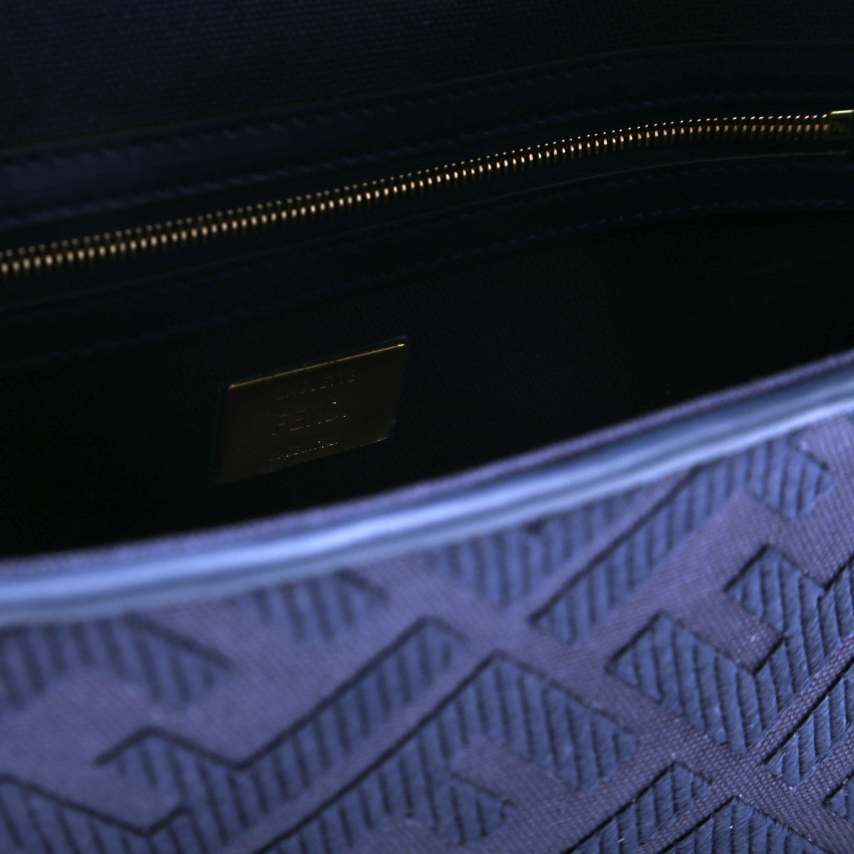 FF Jacquard Baguette Navy