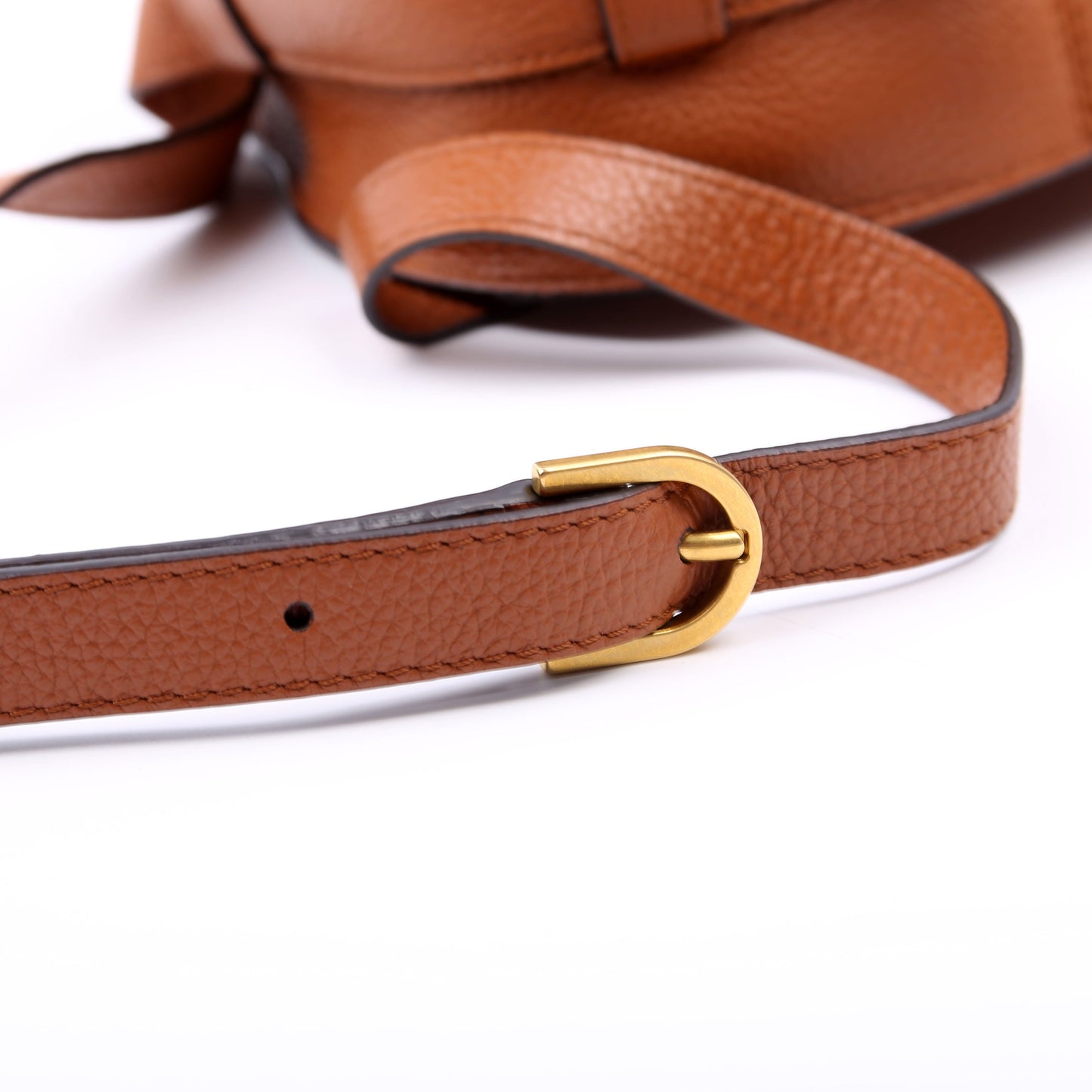Marcie Saddle Bag Crossbody Medium Brown