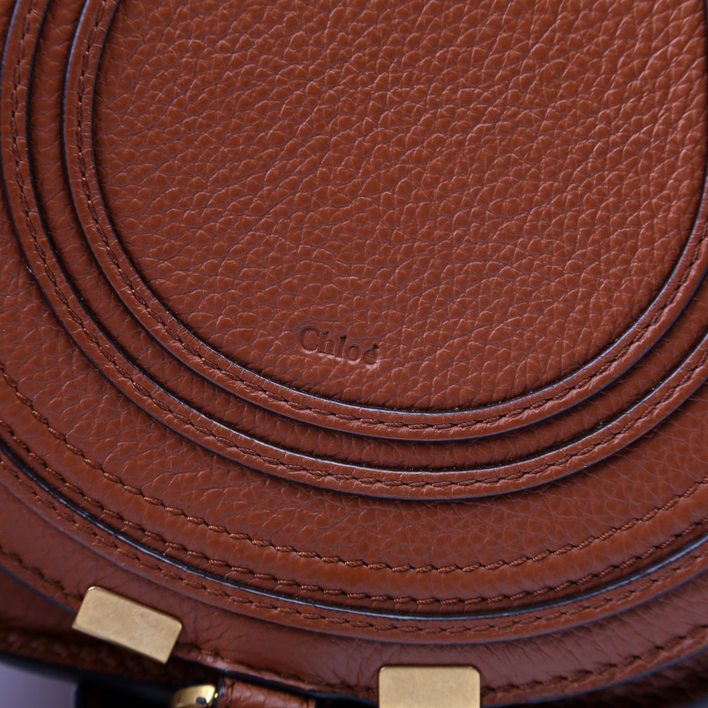 Marcie Saddle Bag Crossbody Medium Brown
