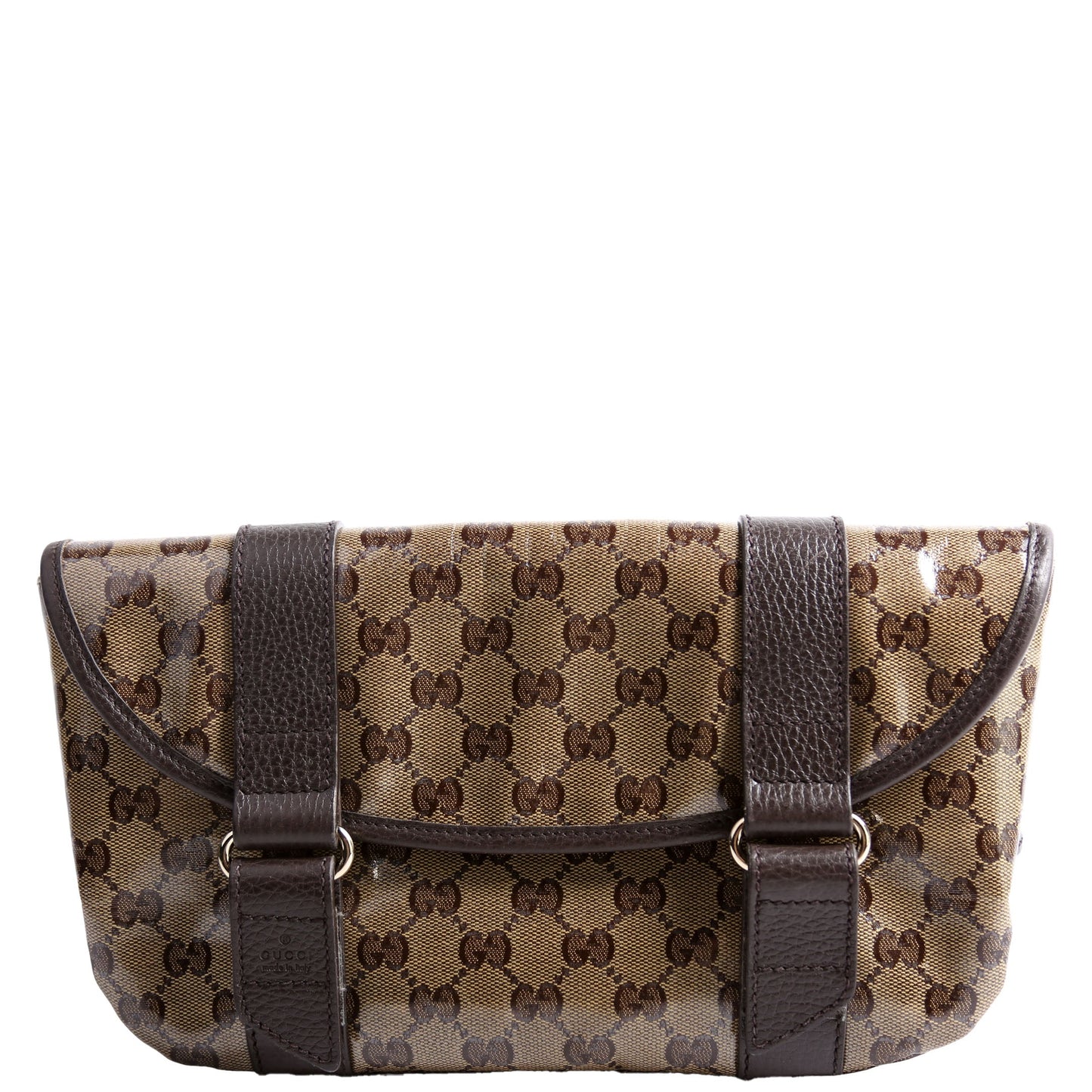 Gucci  GG Crystal Waist Belt Bag Brown