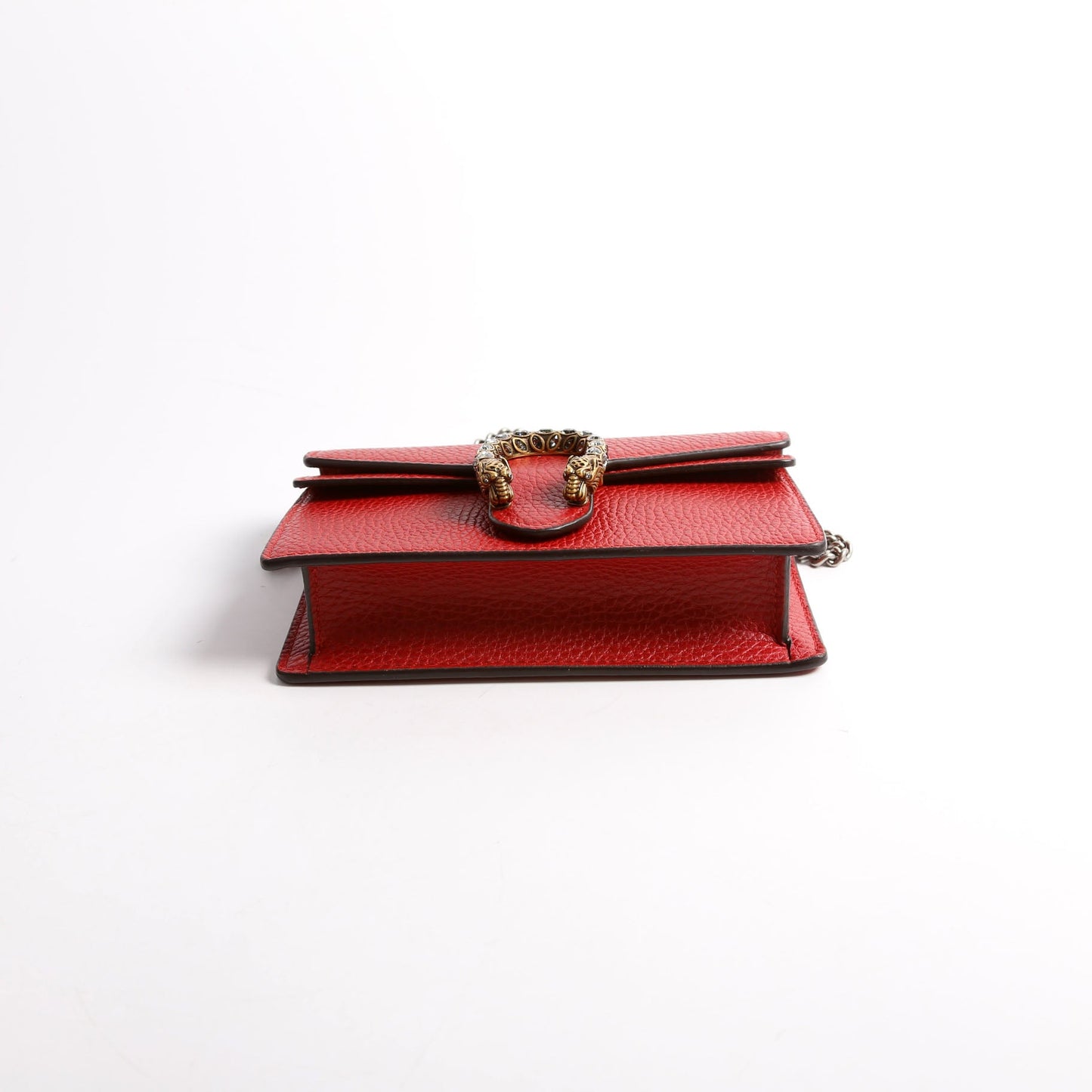 Gucci  Dionysus Leather Super Mini Red