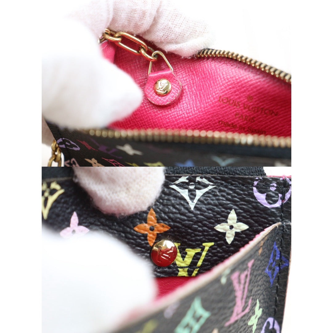 Rank AB ｜ LV Monogram Multicolor Card Holder  ｜24062704