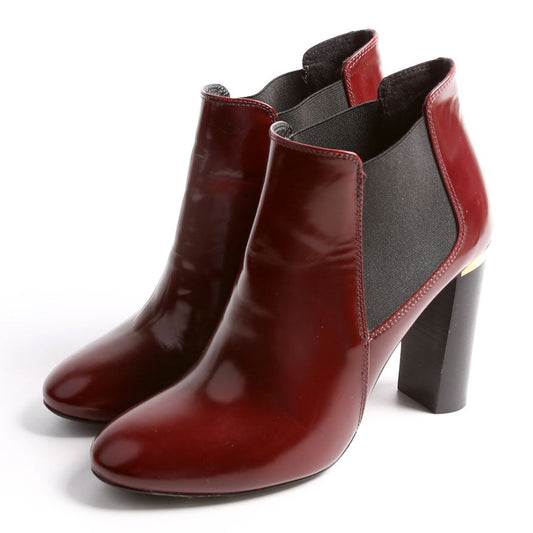 Ankle Boots Size 37 Maroon