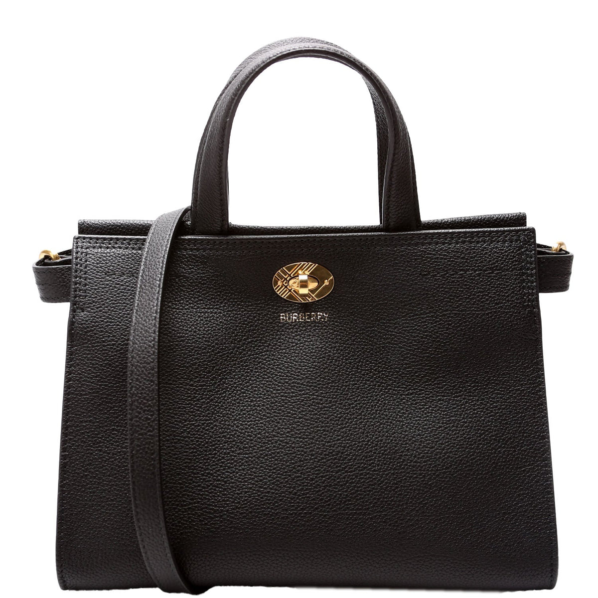 81113501 Cotswold Mini Top Handle Bag Calfskin Black