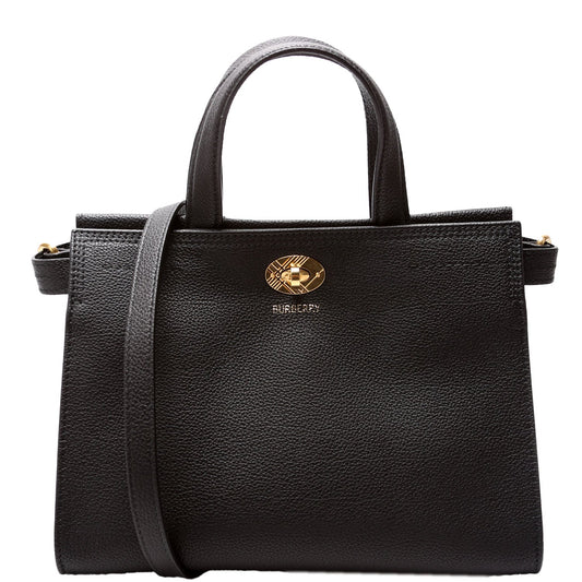 81113501 Cotswold Mini Top Handle Bag Calfskin Black