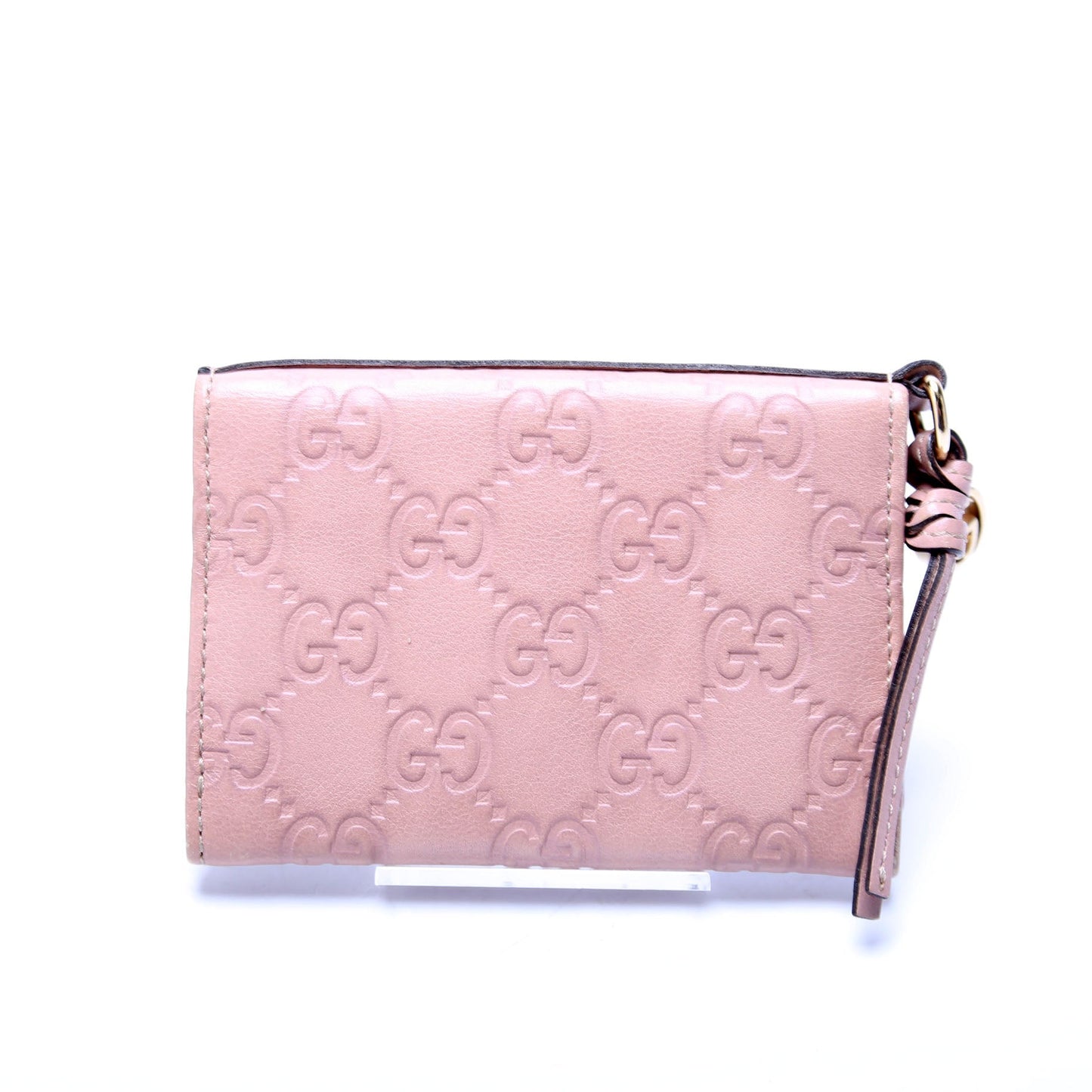 Gucci  Microguccissima Business Card Case Pink