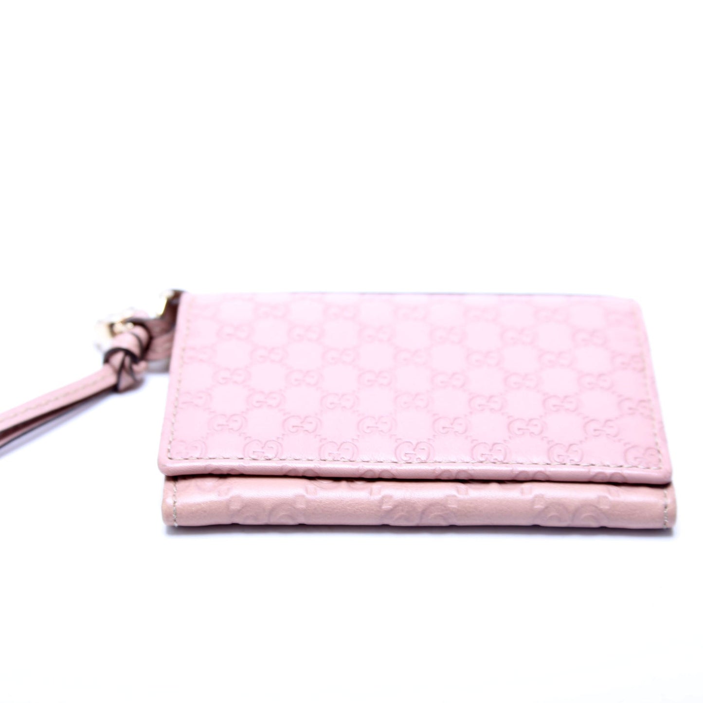 Gucci  Microguccissima Business Card Case Pink