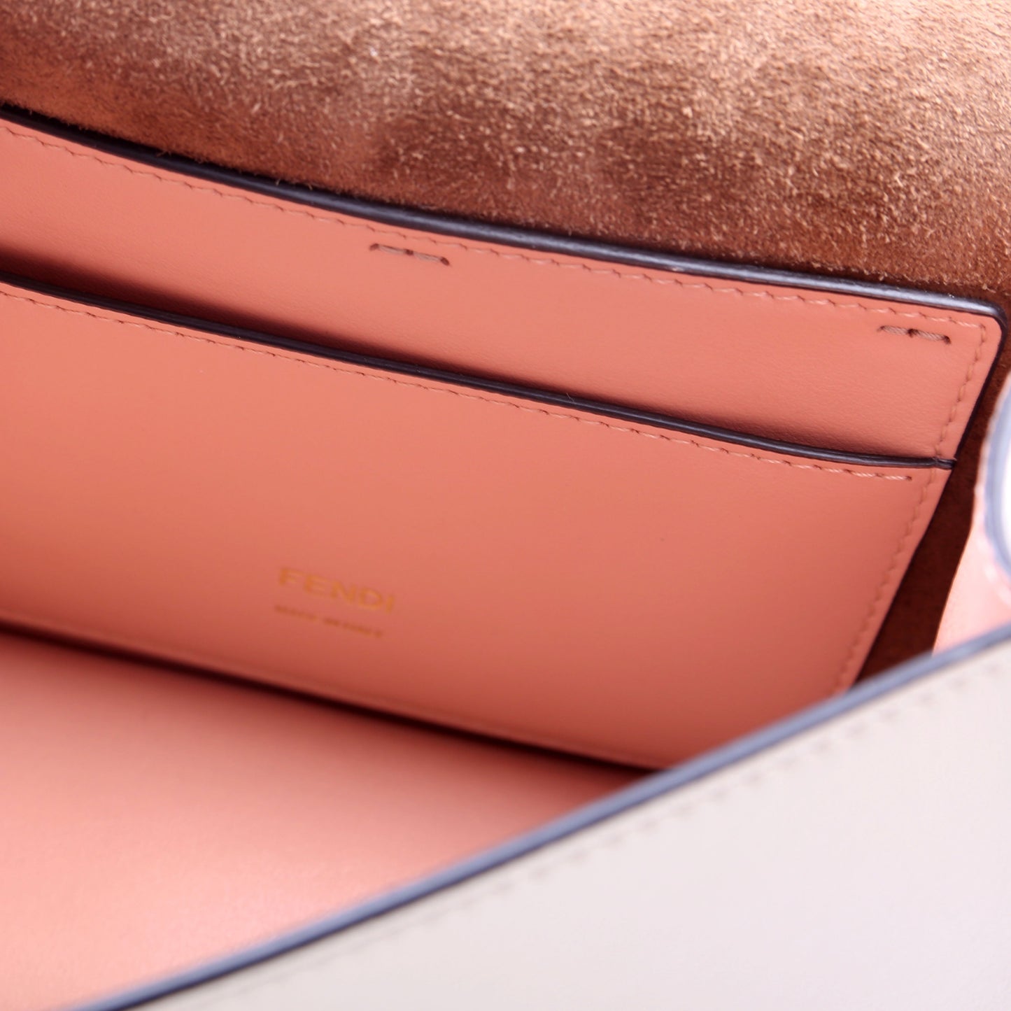 Kan U Small Shoulder Bag Matte Leather Taupe