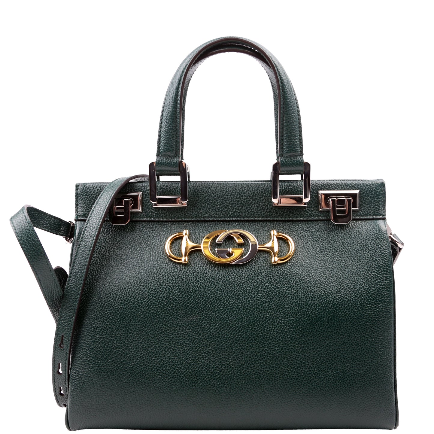 Gucci  Zumi Top Handle Small Green
