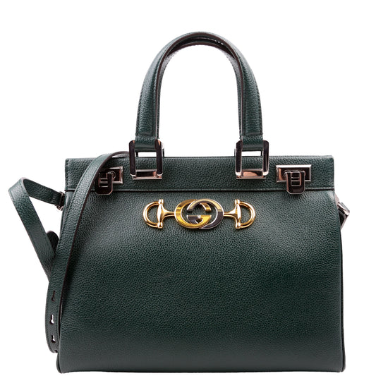 Gucci  Zumi Top Handle Small Green