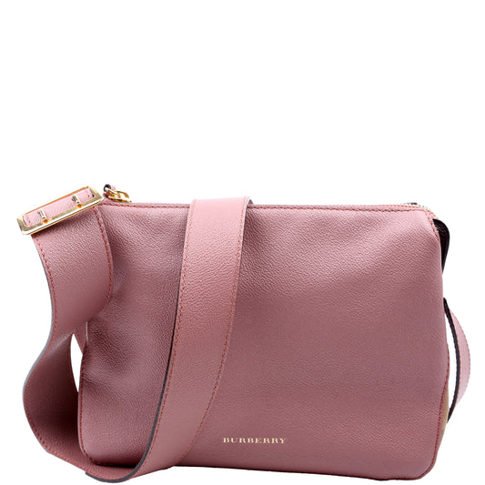 Helmsley House Check Crossbody Mauve