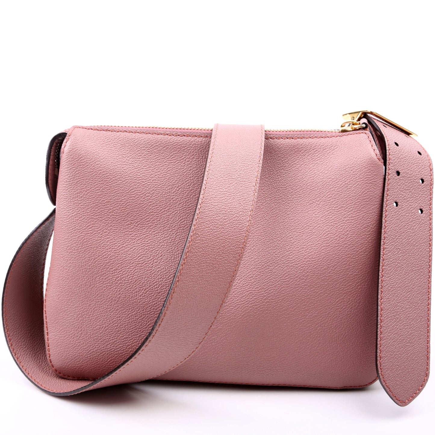 Helmsley House Check Crossbody Mauve
