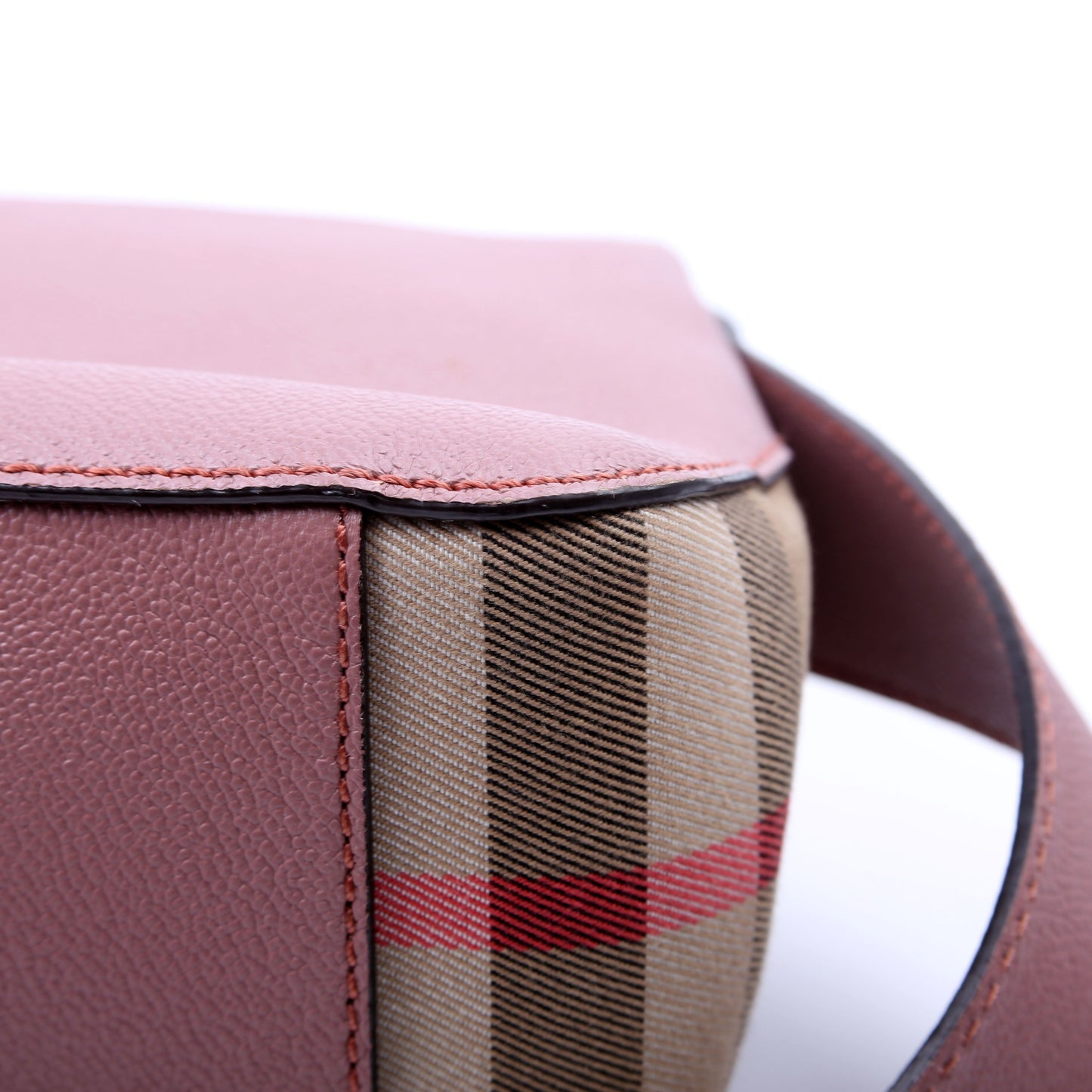 Helmsley House Check Crossbody Mauve