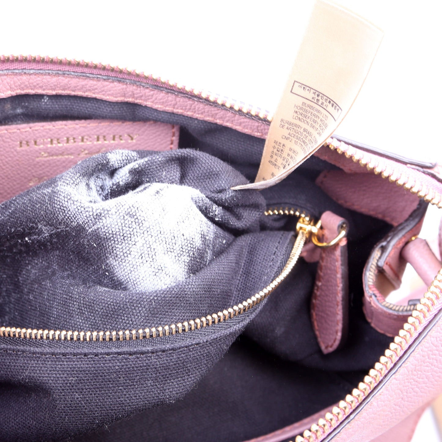 Helmsley House Check Crossbody Mauve
