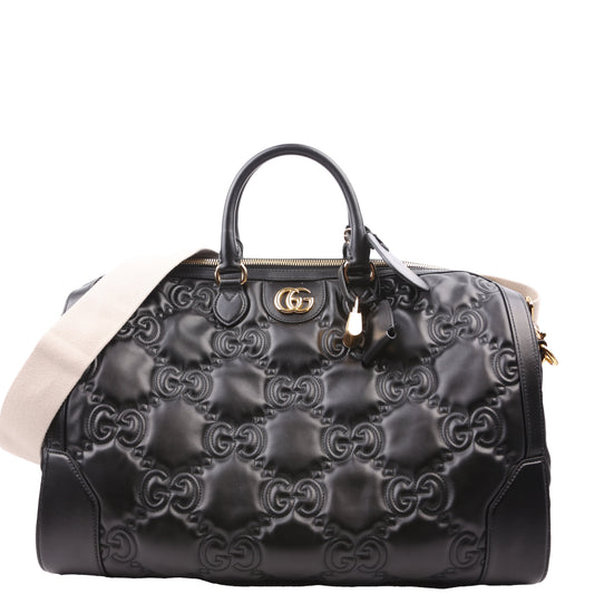Gucci  GG Matelasse Medium Shuffle Black