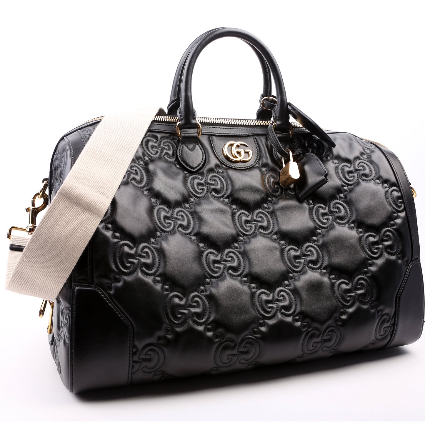 Gucci  GG Matelasse Medium Shuffle Black