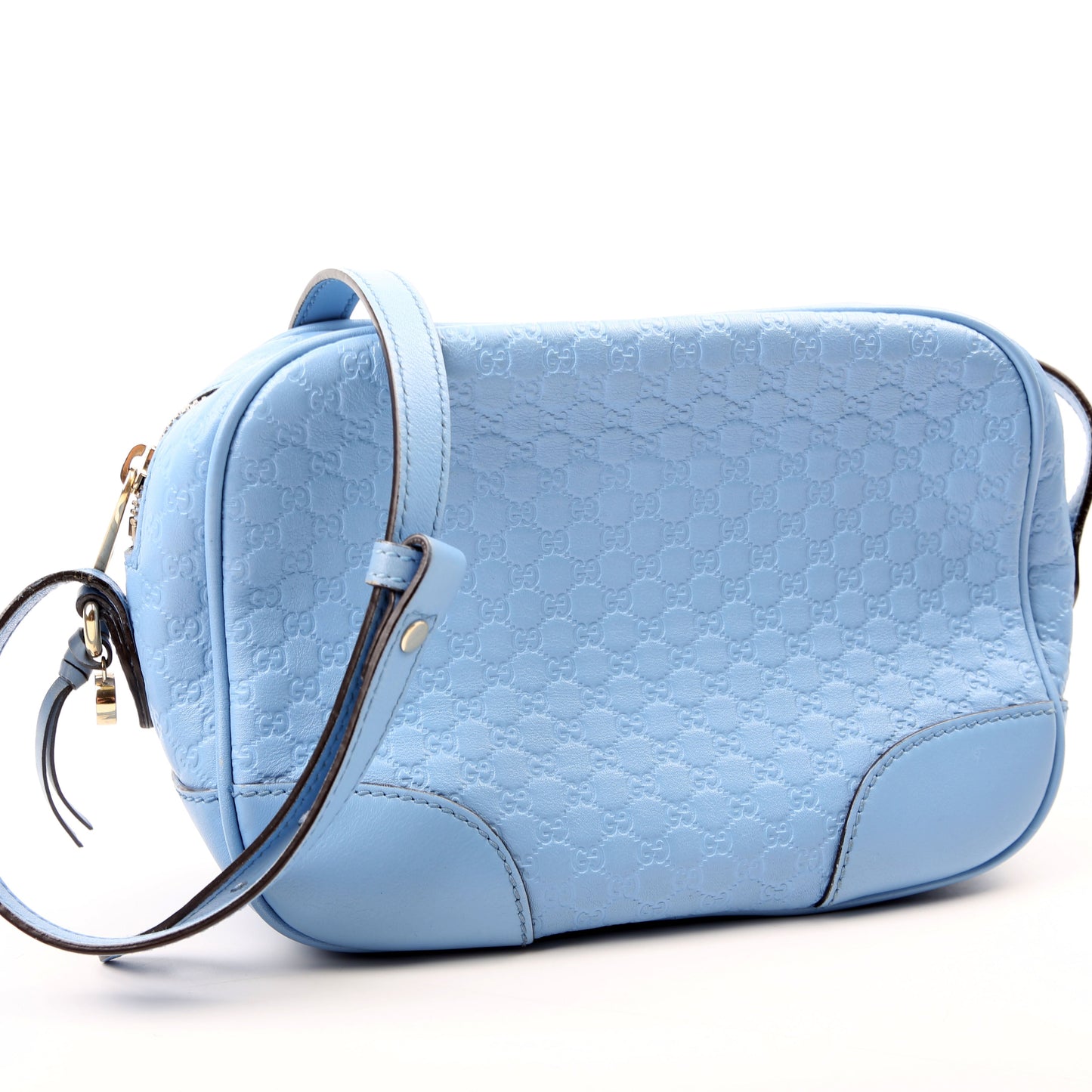 Gucci Bree Guccissima Crossbody Blue