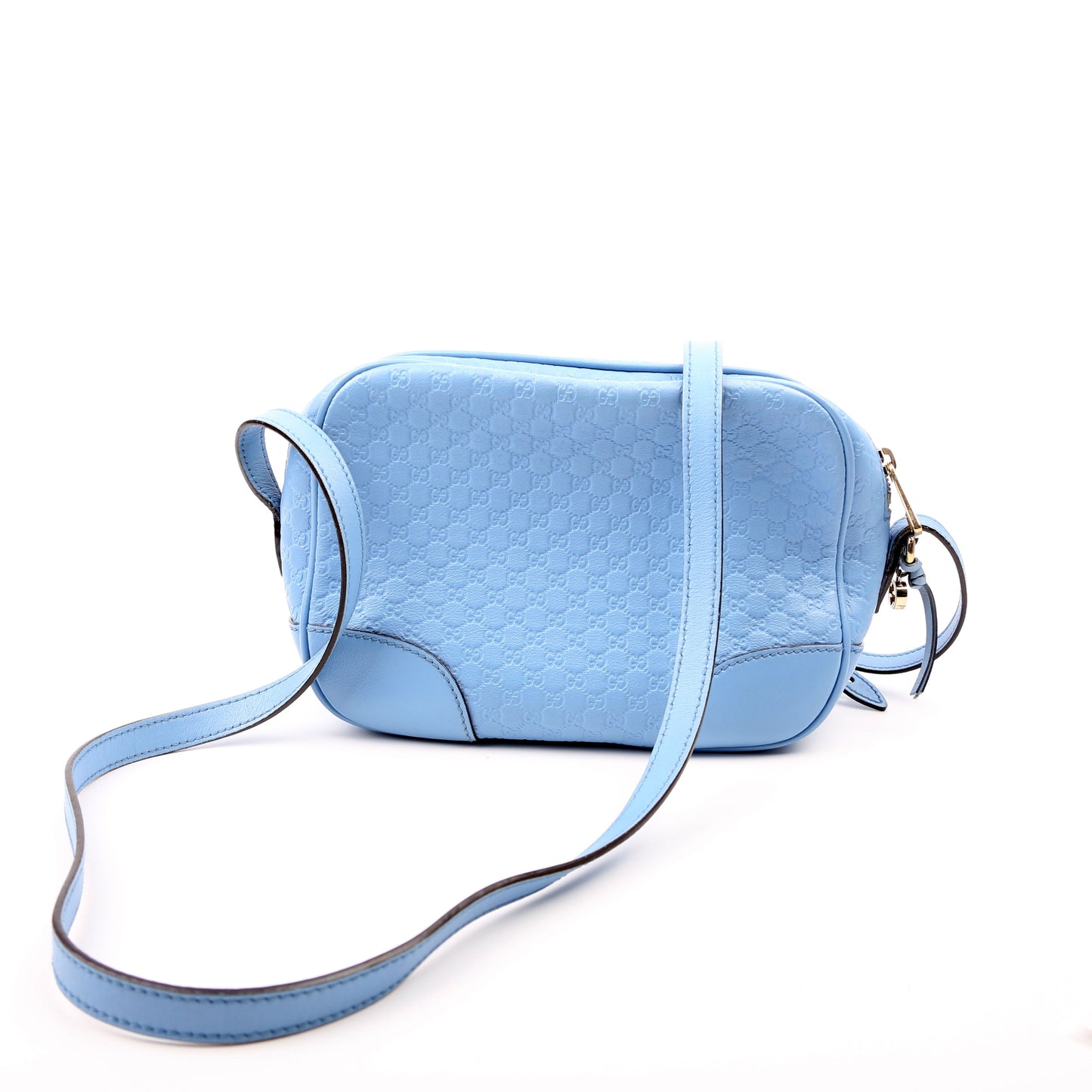 Gucci Bree Guccissima Crossbody Blue