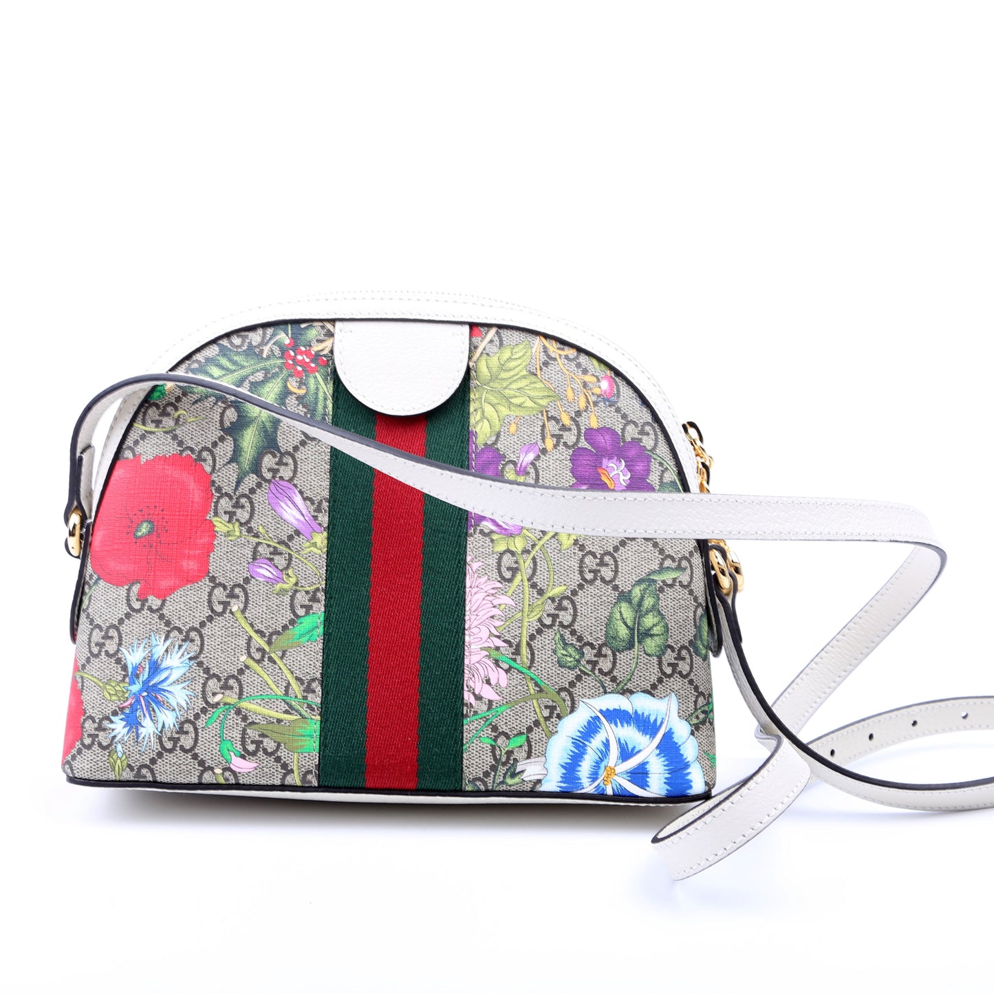 Gucci Ophidia GG Flora Small Crossbody