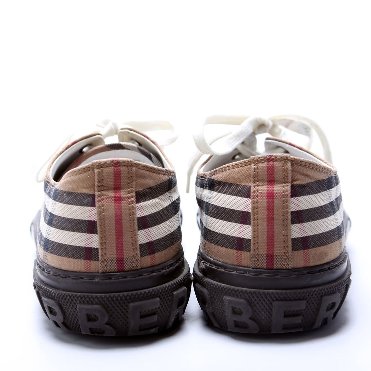 Check Low Top Sneakers 44.5