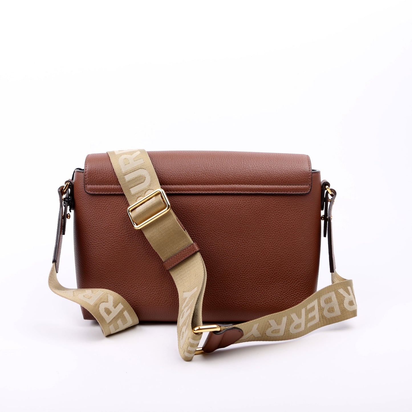 e Crossbody Vintage Check Medium Brown