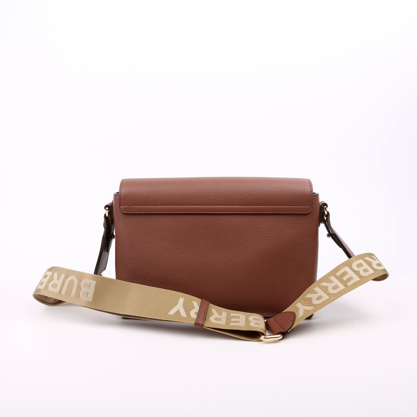 e Crossbody Vintage Check Medium Brown