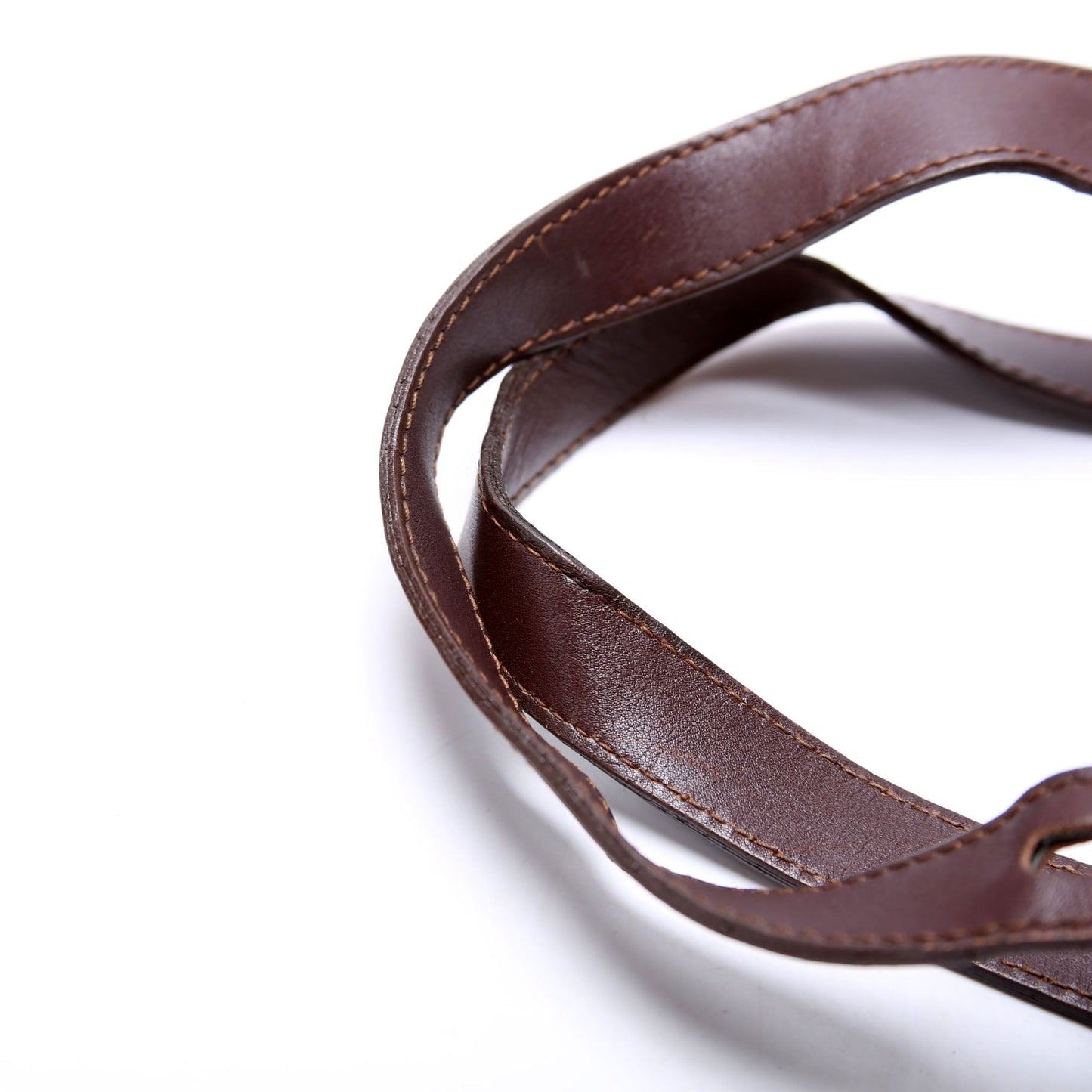 Haymarket Check Buckle Tote Small Brown