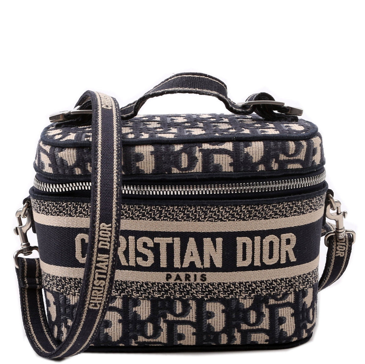 Travel Small Vanity Case Oblique With Strap