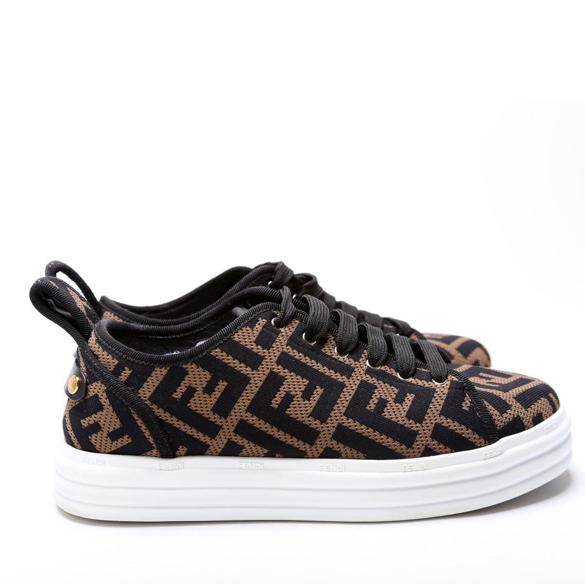 FF Micro-Perf Fabric Rise Low Top Sneakers Size 37