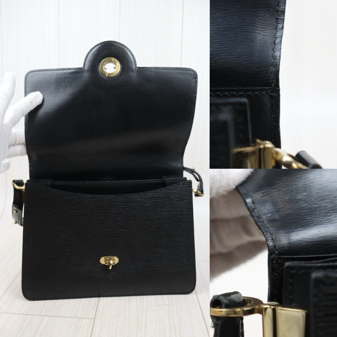 Good ( Rank AB)｜ LV Epi Shoulder Bag Black｜25031704