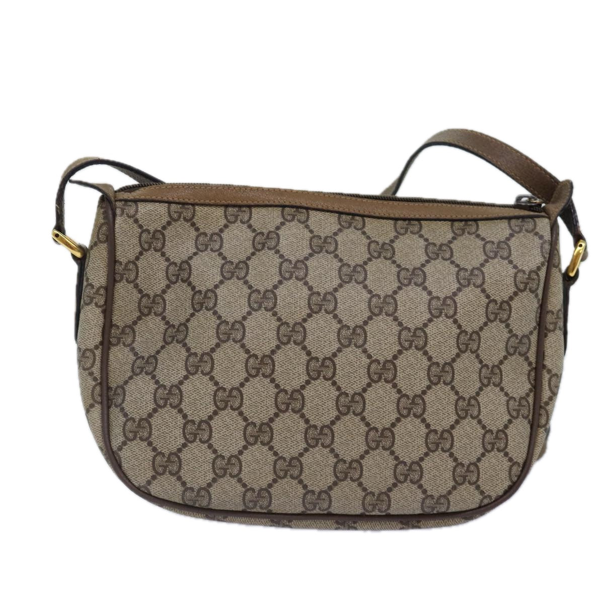 Gucci Ophidia Beige Canvas Shoulder Bag