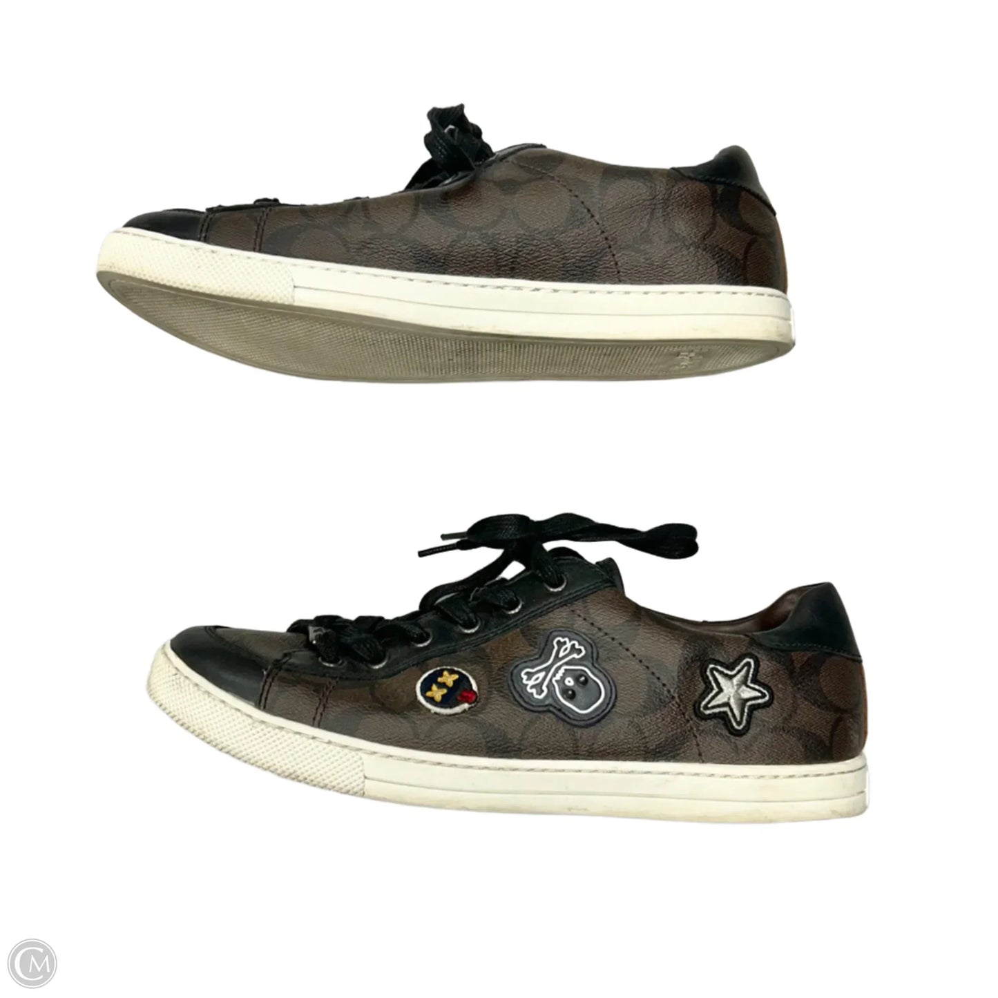 Shoes Designer By Coach In Black & Brown, Size: 11