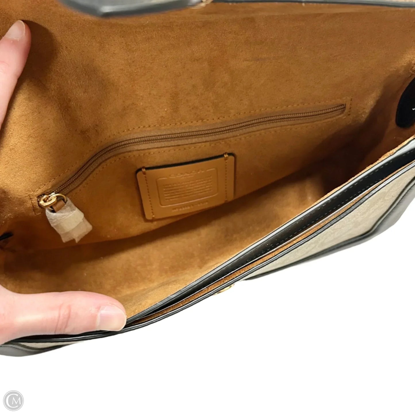 Crossbody Designer By Coach, Size: Medium