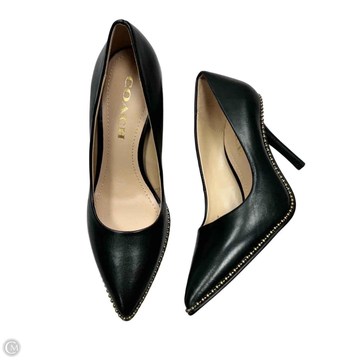 Shoes Designer By Coach In Black & Green, Size: 5