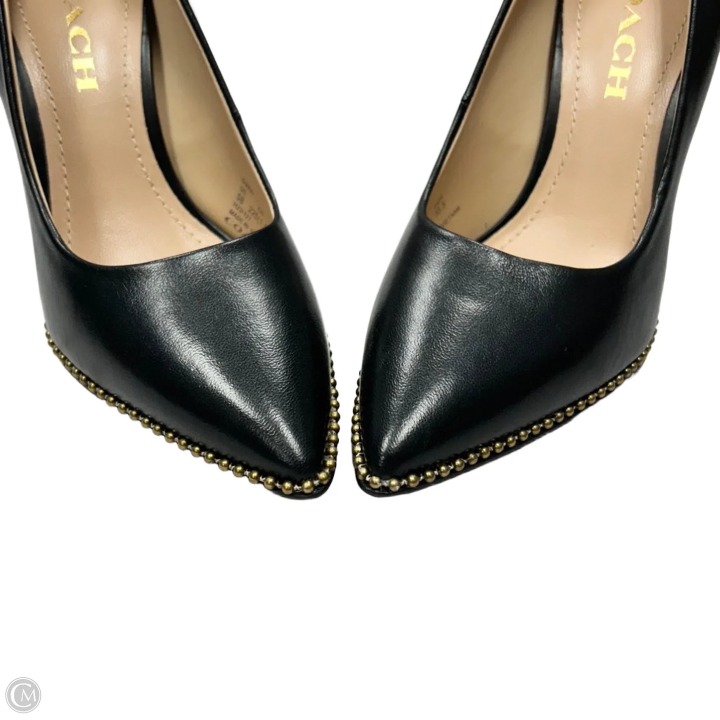 Shoes Designer By Coach In Black & Green, Size: 5