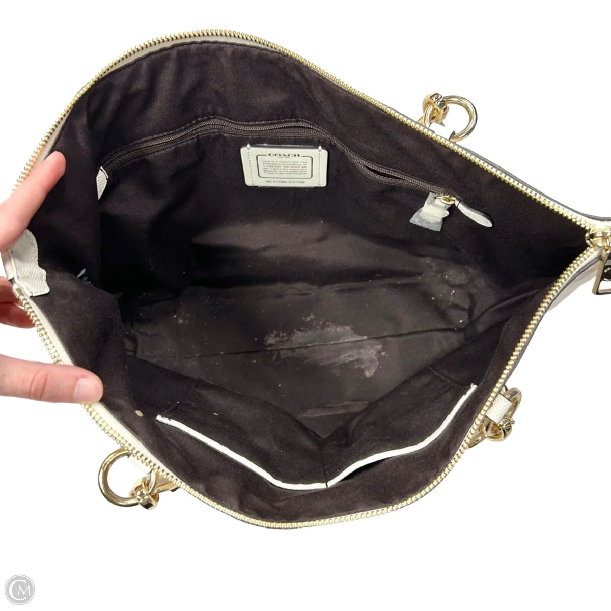 Handbag Designer By Coach, Size: Medium