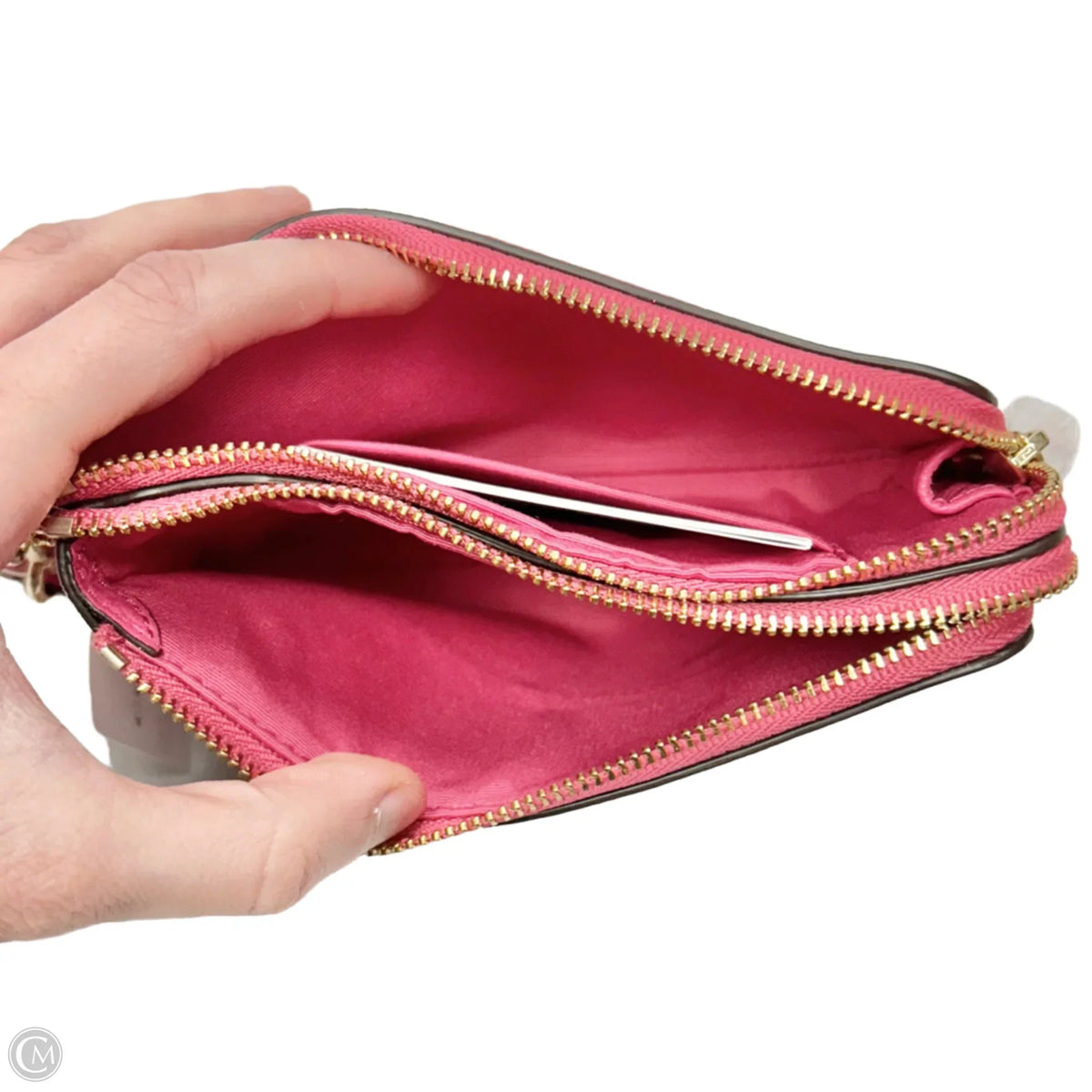 Wristlet Designer By Coach, Size: Medium